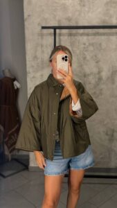 Куртка стеганая оверсайз MaxMara