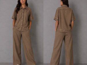 Рубашка с кружевом Marella MaxMara