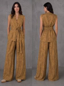 Жилет с поясом Marella MaxMara