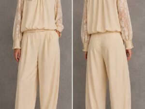Блуза с кружевом Marella MaxMara