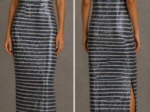 Платье с пайетками Marella MaxMara