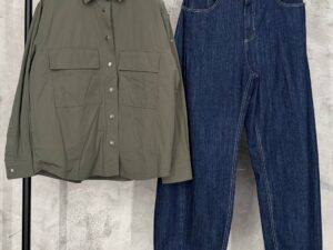Рубашка женская цвета хаки MaxMara