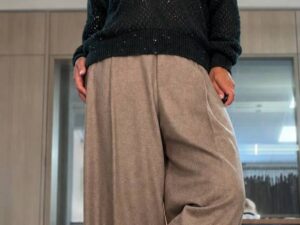 Широкие брюки палаццо MaxMara