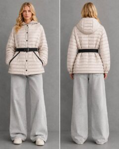 Куртка стеганая женская с MaxMara