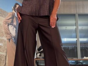 Трикотажный топ с люрексом MaxMara