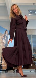 Юбка плиссированная миди Beatrice MaxMara