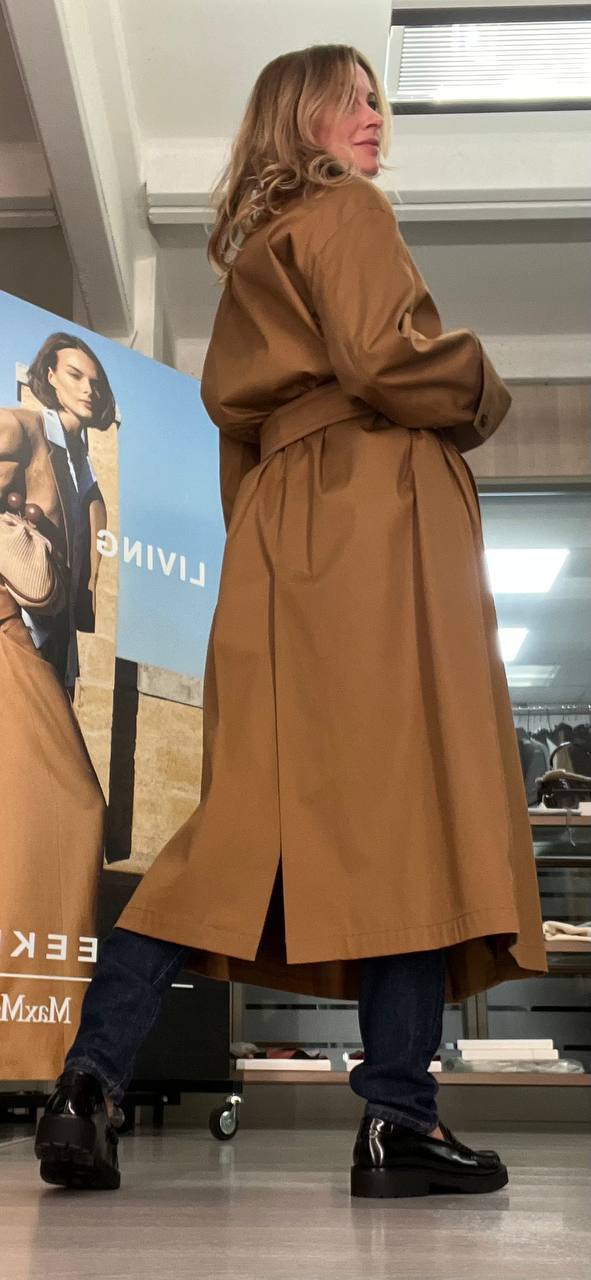 Тренч женский длинный MaxMara