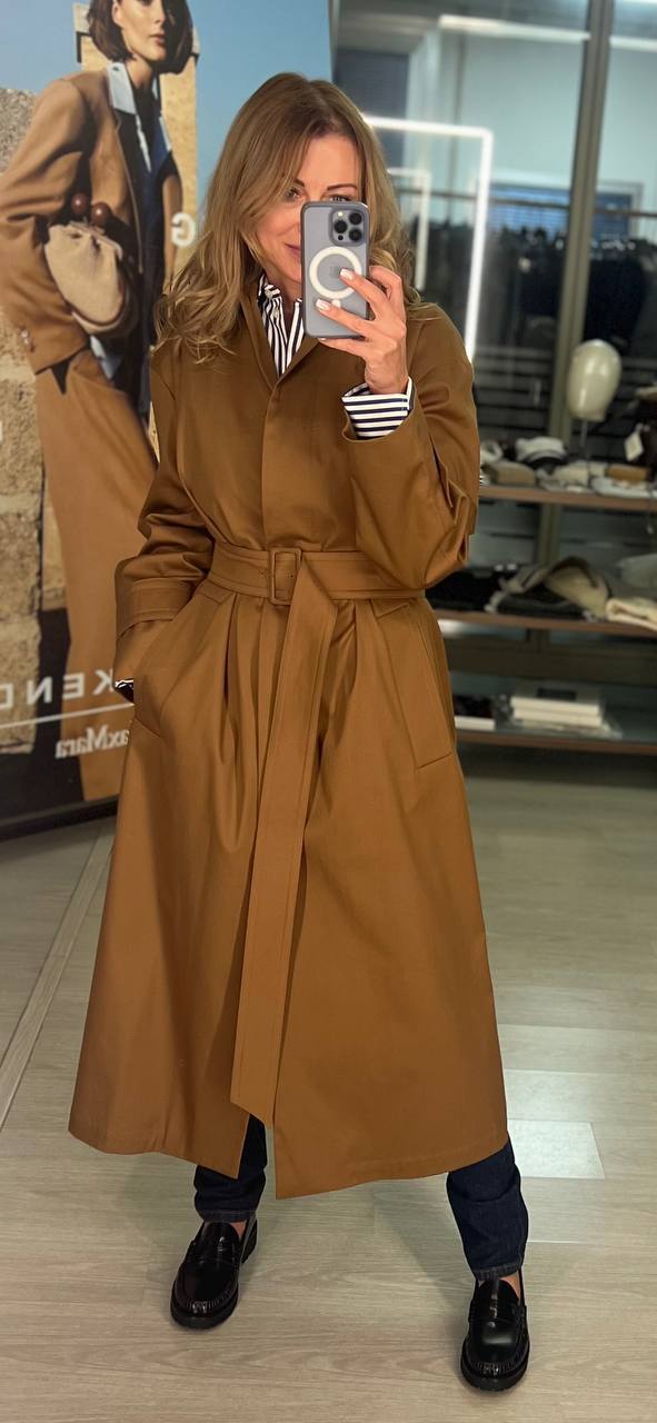 Тренч женский длинный MaxMara