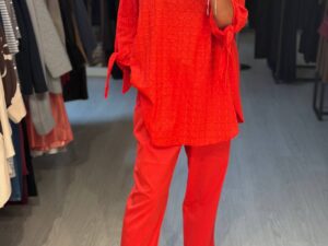 Блуза женская с перфорацией MaxMara