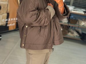 Куртка укороченная с капюшоном MaxMara