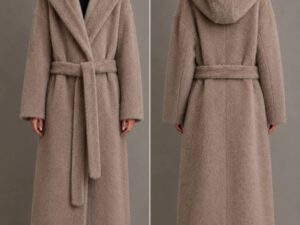 Пальто с капюшоном Max MaxMara