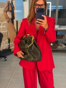 Пиджак женский красный MaxMara