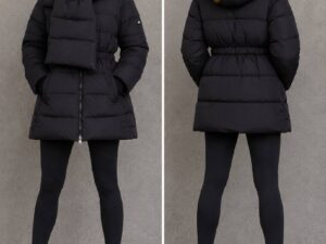 Пуховик с капюшоном ADD MaxMara