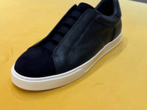 Кеды мужские из кожи MaxMara