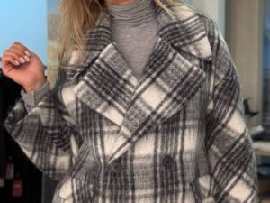 Укороченный жакет в клетку MaxMara