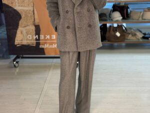Двубортный фактурный жакет MaxMara