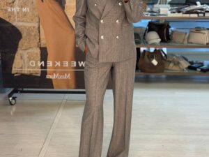 Двубортный пиджак и брюки MaxMara