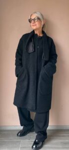 Пальто женское буклированное MaxMara