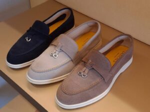 Замшевые лоферы Doucals MaxMara