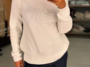 Джемпер женский белый MaxMara