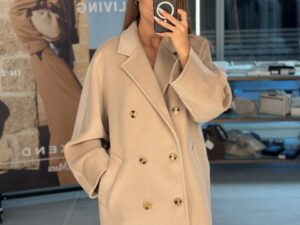 Двубортное полупальто Max Mara MaxMara