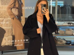 Двубортное полупальто Max Mara 2 MaxMara