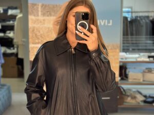 Кожаная куртка Liviana Conti MaxMara