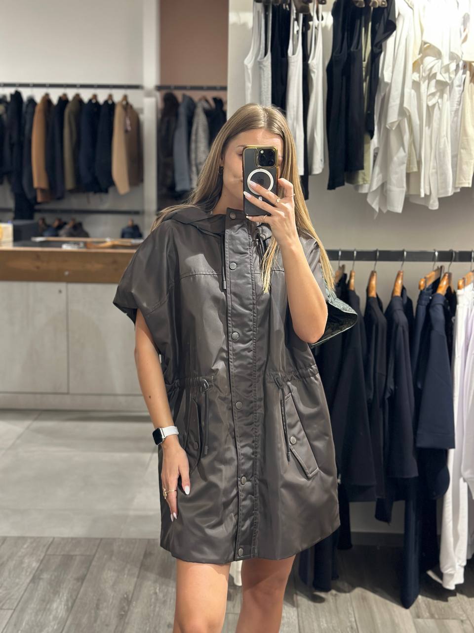 Утепленная парка Weekend Max MaxMara