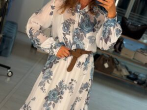 Платье макси с цветочным MaxMara