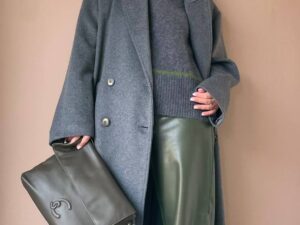 Ботинки челси замшевые серые MaxMara