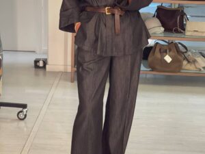 Рубашка оверсайз с вышивкой MaxMara
