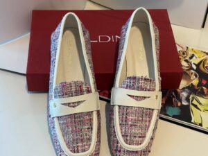 Твидовые лоферы Baldinini