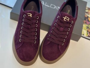 Замшевые кеды Baldinini