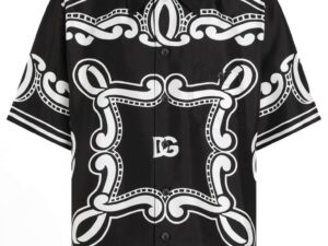 Шелковая рубашка Dolce Gabbana Dolce