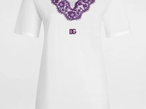 Футболка Dolce Gabbana с кружевом