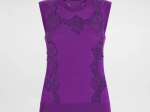 Шерстяной топ Dolce Gabbana Dolce