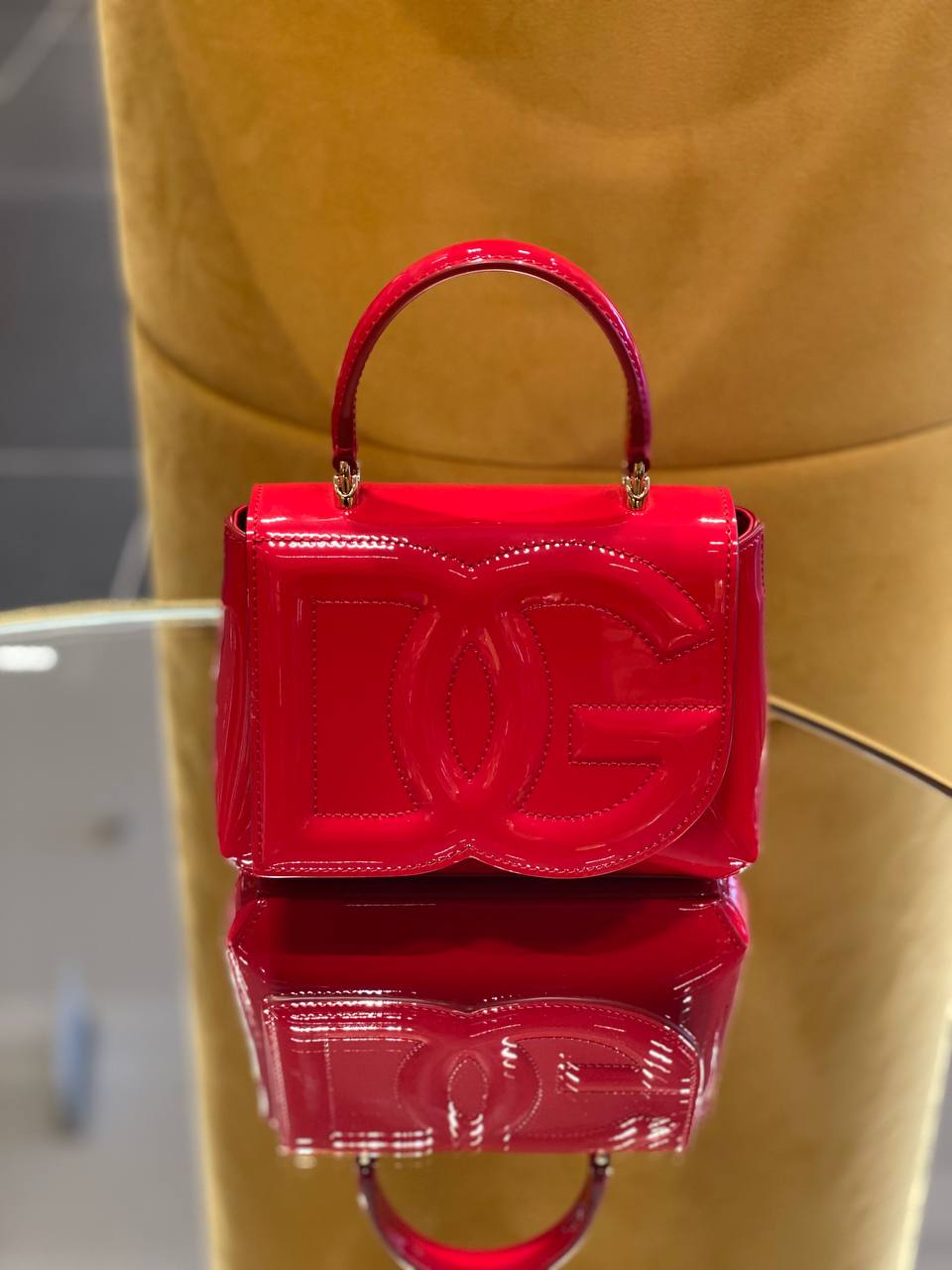 Лаковая сумка Dolce Gabbana Dolce