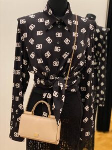 Шелковая рубашка Dolce Gabbana Dolce