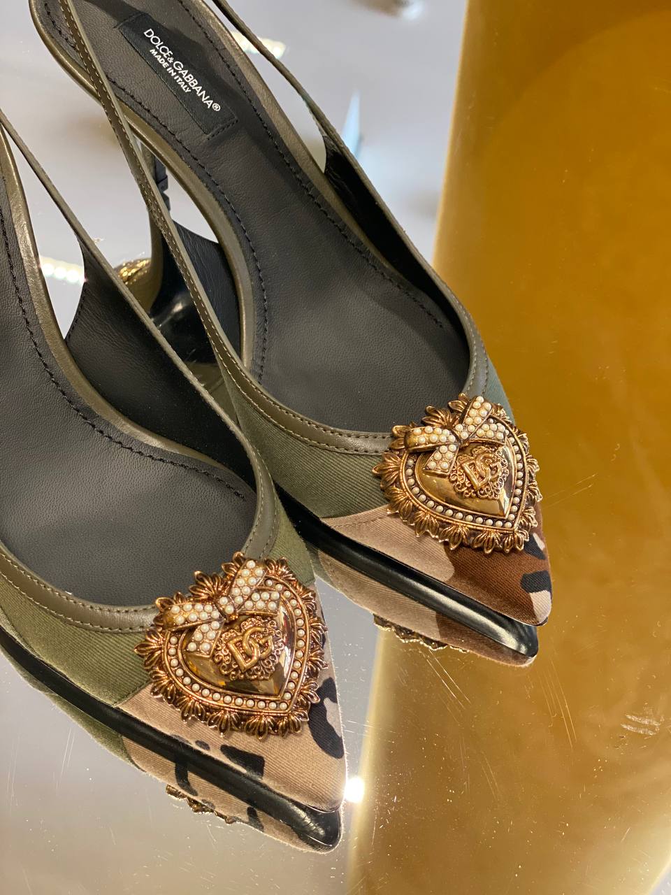 Туфли-слингбэки Dolce Gabbana Devotion Dolce