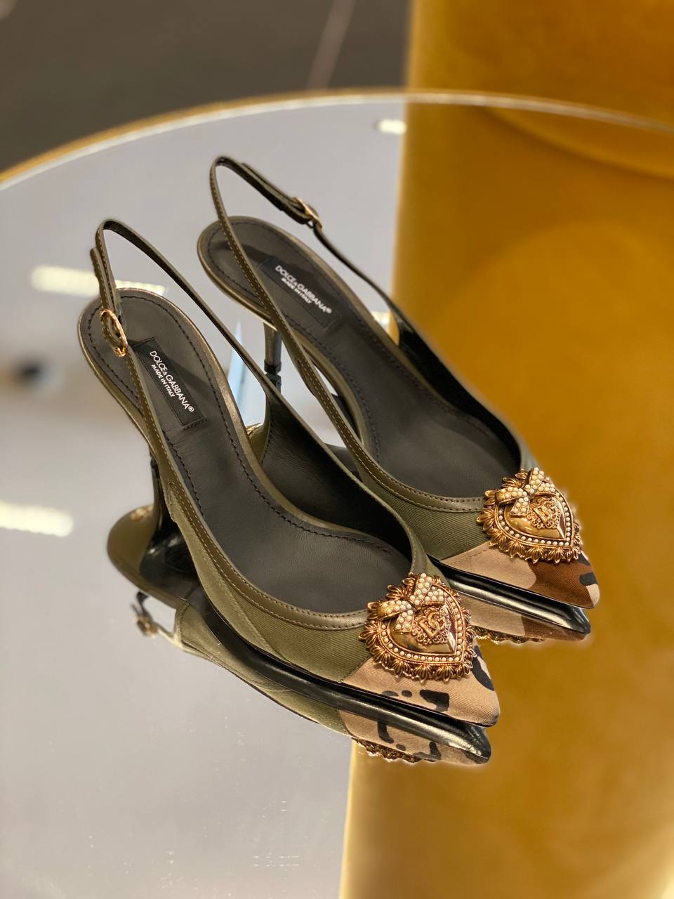 Туфли-слингбэки Dolce Gabbana Devotion Dolce