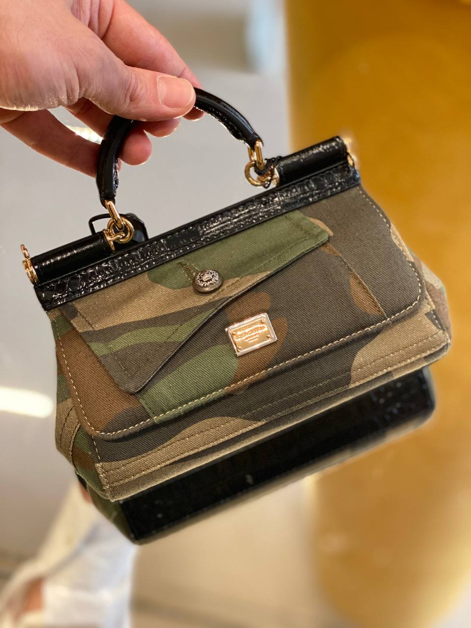 Мини-сумка Dolce Gabbana Sicily Dolce