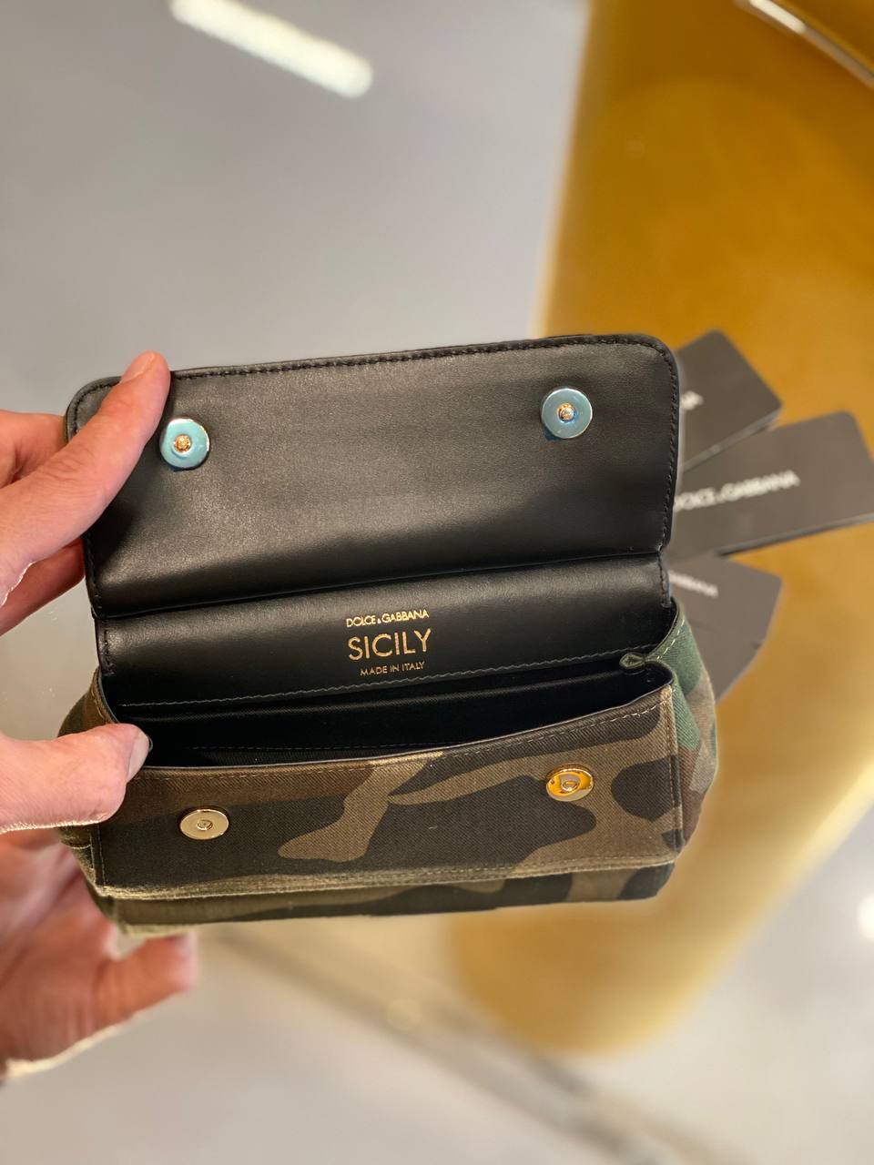 Мини-сумка Dolce Gabbana Sicily Dolce