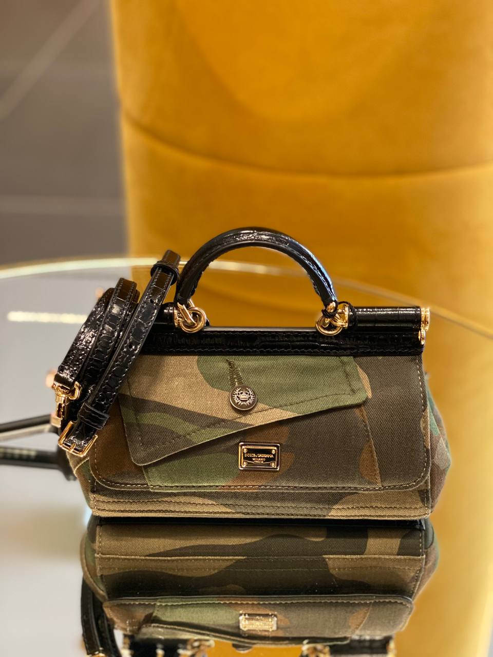 Мини-сумка Dolce Gabbana Sicily Dolce