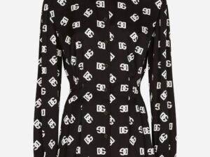 Шелковая рубашка Dolce Gabbana Dolce