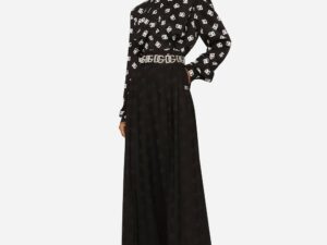Шелковая рубашка Dolce Gabbana Dolce