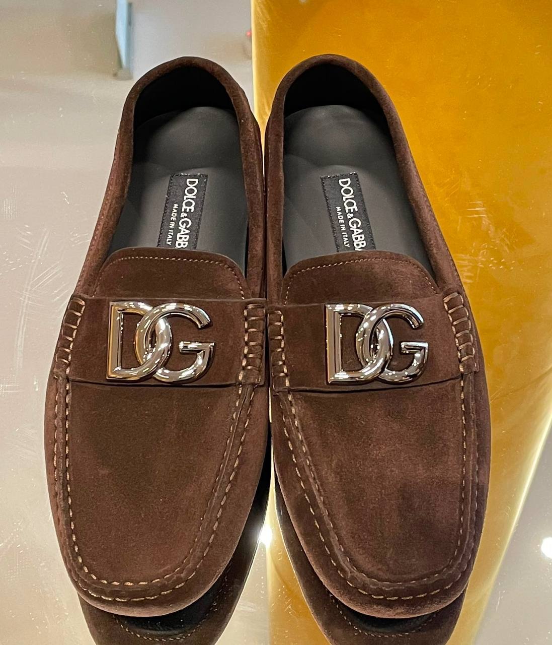 Замшевые драйверы Dolce Gabbana Dolce