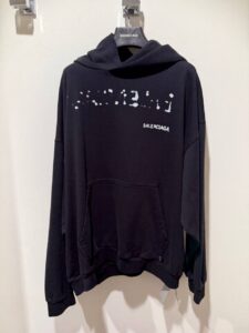 Худи оверсайз Balenciaga BALENCIAGA OUTLET