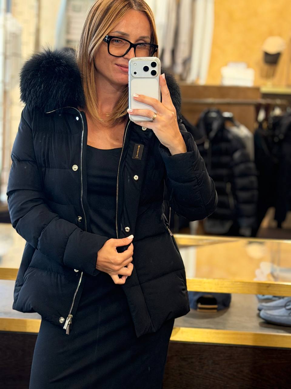 Пуховик MooRER KILIE-FUR-KN