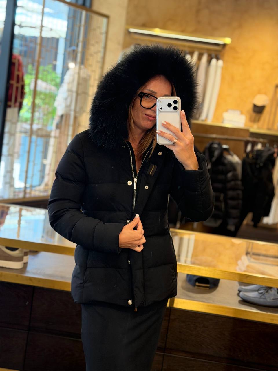 Пуховик MooRER KILIE-FUR-KN