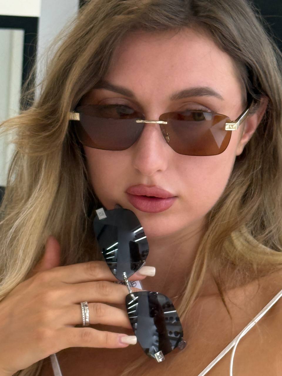 Очки солнцезащитные Fendi
